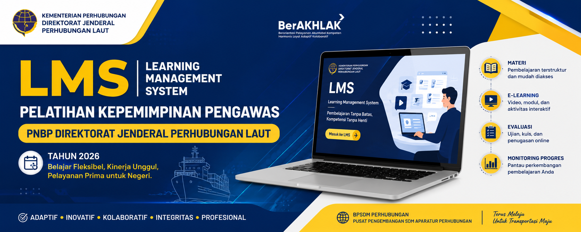Pelatihan Kepemimpinan Pengawas PNBP DJPL Tahun 2026