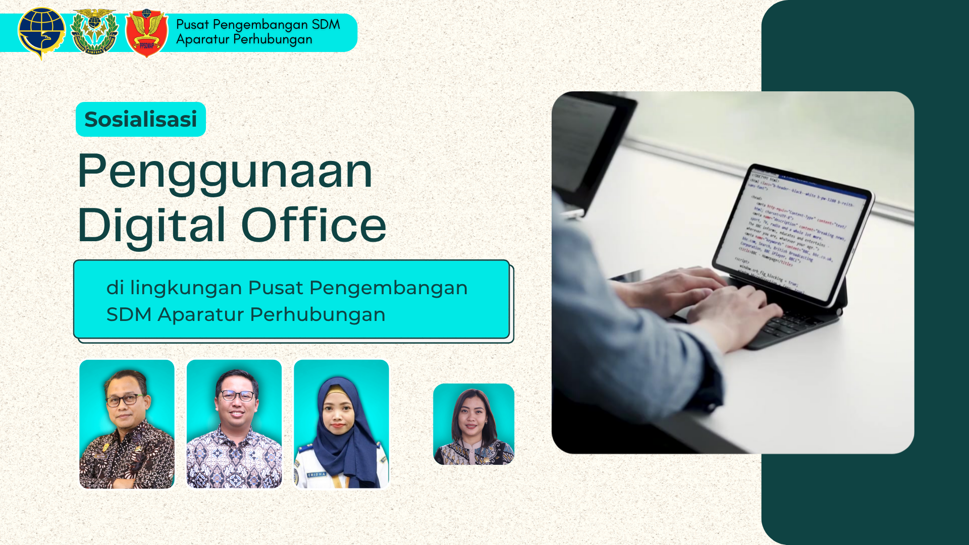Sosialisasi Penggunaan Aplikasi Presensi Digital Office Kementerian Perhubungan